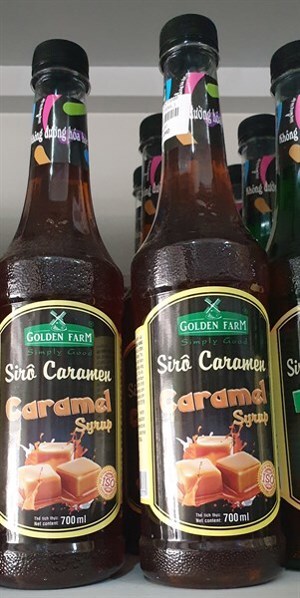 Siro Caramel Golden Farm - 700ml