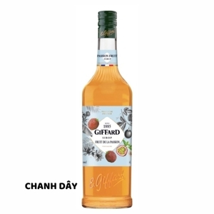 Siro Chanh Dây Giffard Passion Fruit Syrup 1L