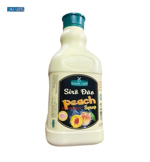 Siro đào Golden Farm - 2L