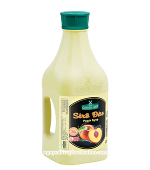 Siro đào Golden Farm - 2L