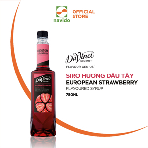 Siro Davinci European Strawberry (Dâu) 750ml