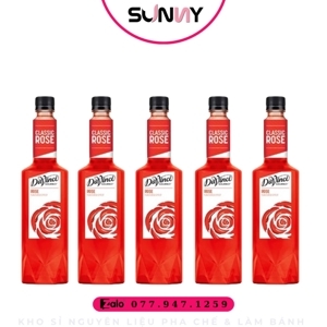 Siro Davinci Rose (Hoa Hồng) 750ml