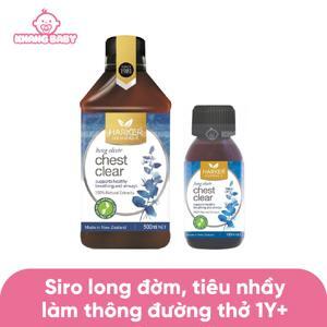 Siro Đẩy đờm Chest Clear Harker Herbals - 100ml