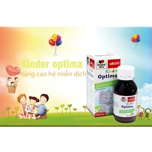 Siro Doppelherz Kinder Optima Vitamin tổng hợp cho trẻ biếng ăn, kém hấp thu