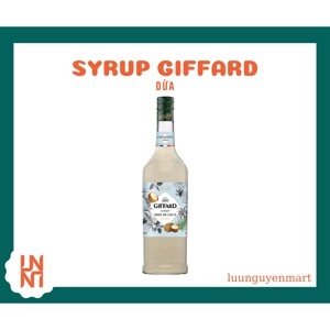 Sirô Dừa Giffard Coconut – chai 1L