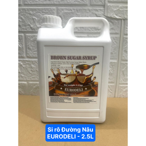 Siro Đường Nâu Eurodeli 2.5kg