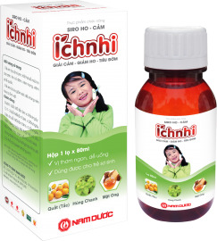 Siro giải cảm – giảm ho – tiêu đờm Ích Nhi Nam Dược (90ml)