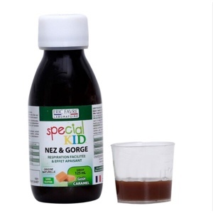 Siro Giảm Ho Cho Trẻ Special Kid Nez & Gorge Eric Favre 125Ml