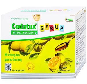 Siro Giảm Ho Codatux Syrup 30 Gói