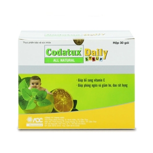 Siro Giảm Ho Codatux Syrup 30 Gói