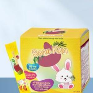 Siro giảm ho, đau rát họng BaniiKun Hộp 90ml