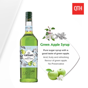 Siro Giffard Green Apple (Táo xanh) 1L