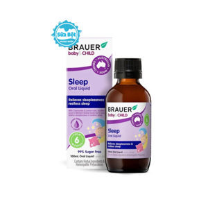 Siro giúp bé ngủ ngon sâu giấc Brauer Baby & Child Sleep 100ml