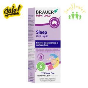 Siro giúp bé ngủ ngon sâu giấc Brauer Baby & Child Sleep 100ml