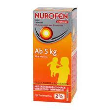 Siro hạ sốt kháng viêm Đức Nurofen 2%