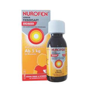 Siro hạ sốt kháng viêm Đức Nurofen 2%