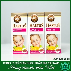 Siro hartus appetite 150ml – tăng khả năng hấp thu giúp bé ăn ngon