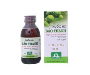 Siro ho Bảo Thanh trẻ em 125ml