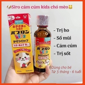 Siro ho cảm sốt PABURON S 120ml