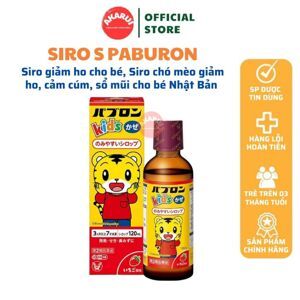 Siro ho kid chó mèo Nhật Bản - trị Giảm Ho, Sốt, Viêm Họng, Sổ Mũi cho trẻ từ 3 tháng - 6 tuổi