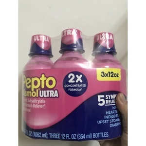 Sirô hỗ trợ điều trị tiêu hoá dạ dày Pepto Bismol Ultra 354ml