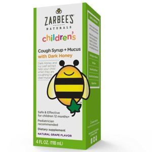 Siro trị ho Zarbee’s Naturals Children's Cough Syrup - 118 ml