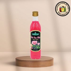 Siro hoa hồng Golden Farm - 520ml