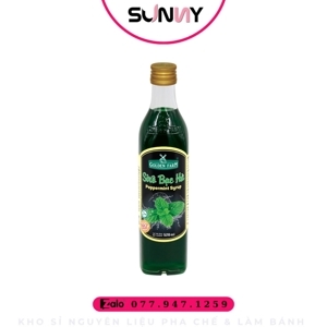 Sirô hương bạc hà Golden Farm 520ml