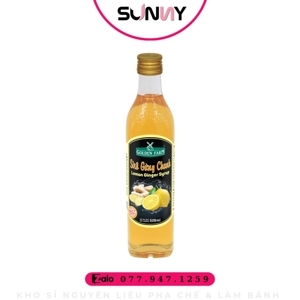 Sirô hương chanh Golden Farm 520ml