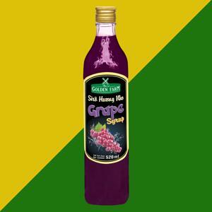 Sirô hương nho Golden Farm 520ml