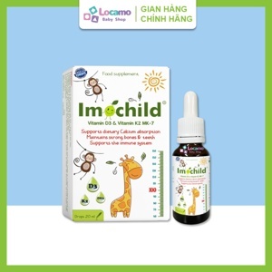 Siro IMOCHILD trẻ em Tăng sức đề kháng - Lọ 125ml