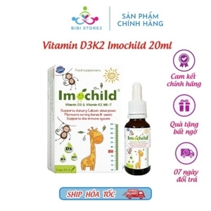 Siro IMOCHILD trẻ em Tăng sức đề kháng - Lọ 125ml