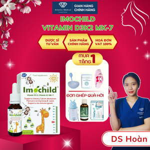 Siro IMOCHILD trẻ em Tăng sức đề kháng - Lọ 125ml