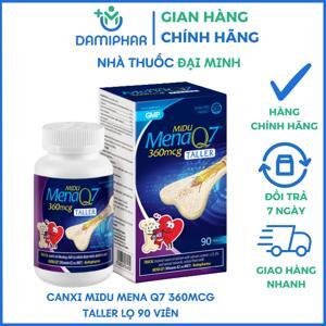 Siro Midu MenaQ7 hỗ trợ bổ sung Vitamin K2, D3 cho trẻ