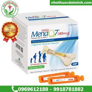 Siro Midu MenaQ7 hỗ trợ bổ sung Vitamin K2, D3 cho trẻ
