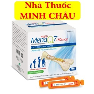 Siro Midu MenaQ7 hỗ trợ bổ sung Vitamin K2, D3 cho trẻ