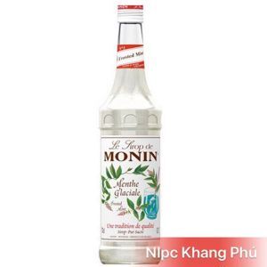 Siro Monin bạc hà trắng 700ML