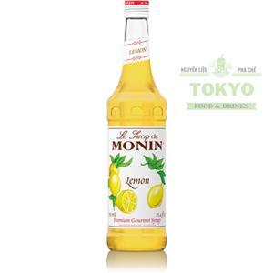 Siro Monin Chanh vàng (Lemon) chai 700ml