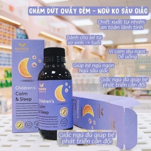 Siro ngủ ngon Calm & Sleep Harker 150ml (0m+)