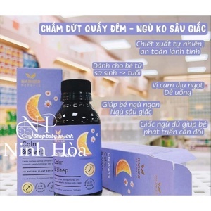 Siro ngủ ngon Calm & Sleep Harker 150ml (0m+)