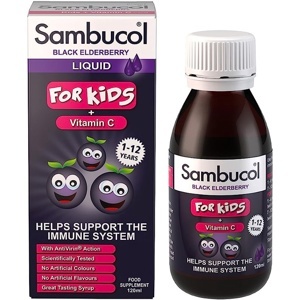 Siro Sambucol tăng sức đề kháng cho trẻ từ 1-12 tuổi