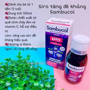 Siro Sambucol tăng sức đề kháng cho trẻ từ 1-12 tuổi