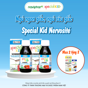 Siro special kid sommeil 125ml – cho trẻ một giấc ngủ ngon
