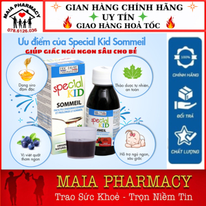 Siro special kid sommeil 125ml – cho trẻ một giấc ngủ ngon