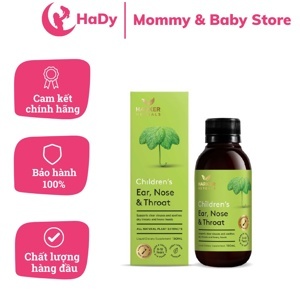 Siro tai, mũi, họng Harker Herbals Children’s Ear, Nose & Throat Herbal Syrup - 150ml