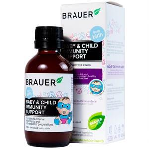 Siro tăng cường sức đề kháng cho bé Brauer Baby & Child Immunity Support