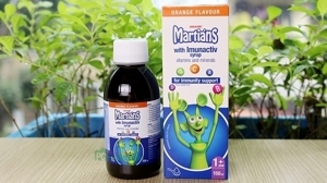 Siro tăng cường sức đề kháng cho bé Martians with Imunactiv Syrup- 150ml