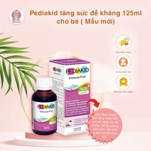 Siro tăng cường sức đề kháng cho trẻ Pediakid Immuno Fort 125ml