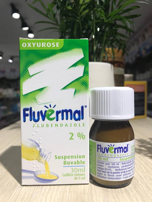 Siro tẩy giun Fluvermal Pháp - dạng nước 30ml