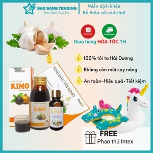 Siro tỏi đen kimo - 125 ml